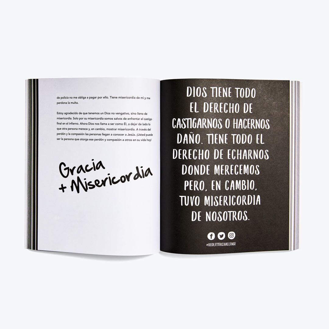 Red Letter Challenge Spanish Inside