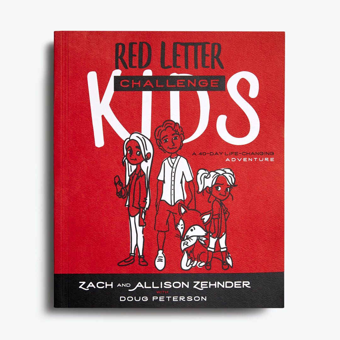 Red Letter Challenge Kids Book