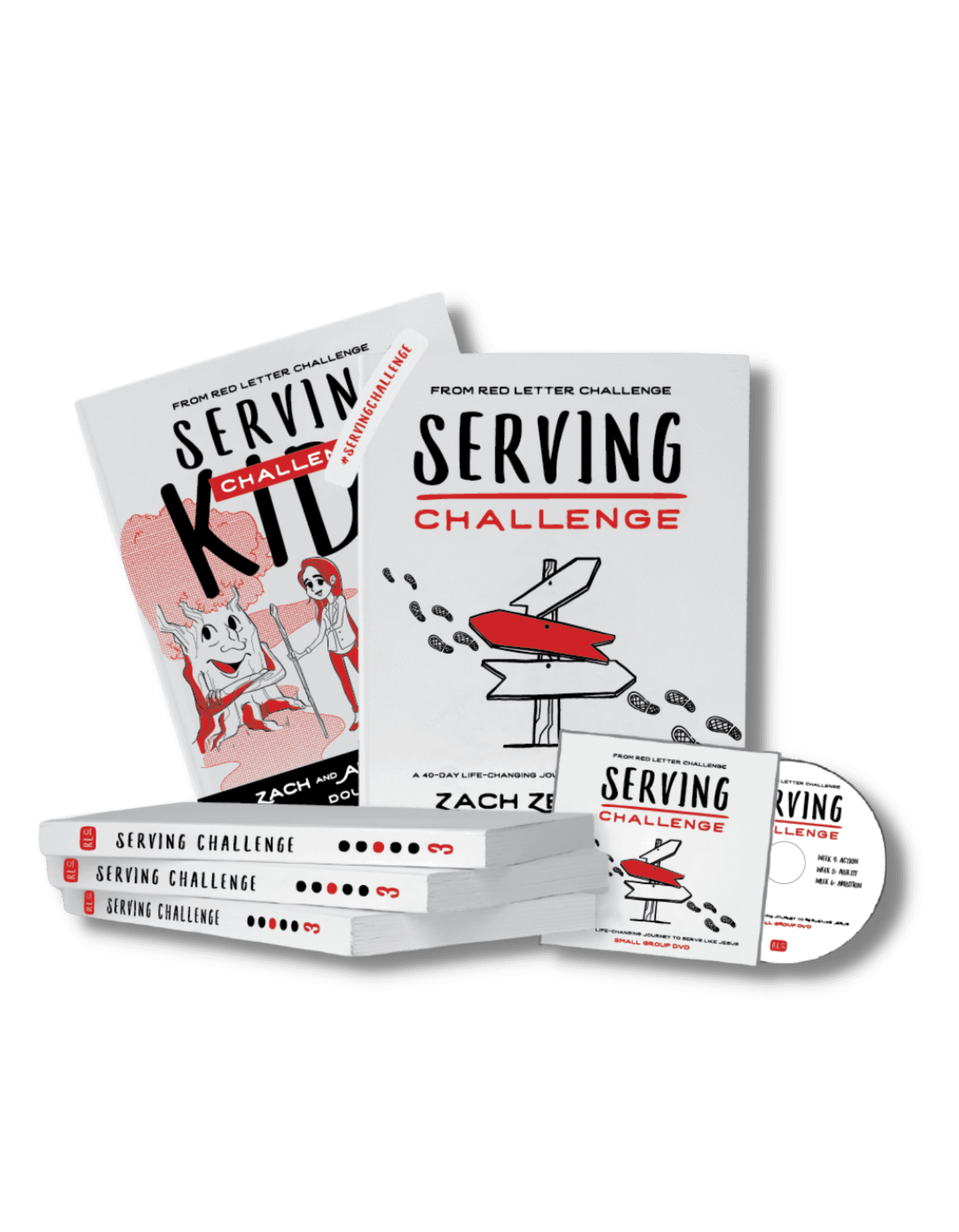 Serving Challenge Book Bundle