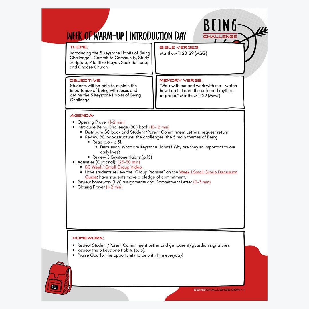 Being Challenge School Curriculum - Image 6